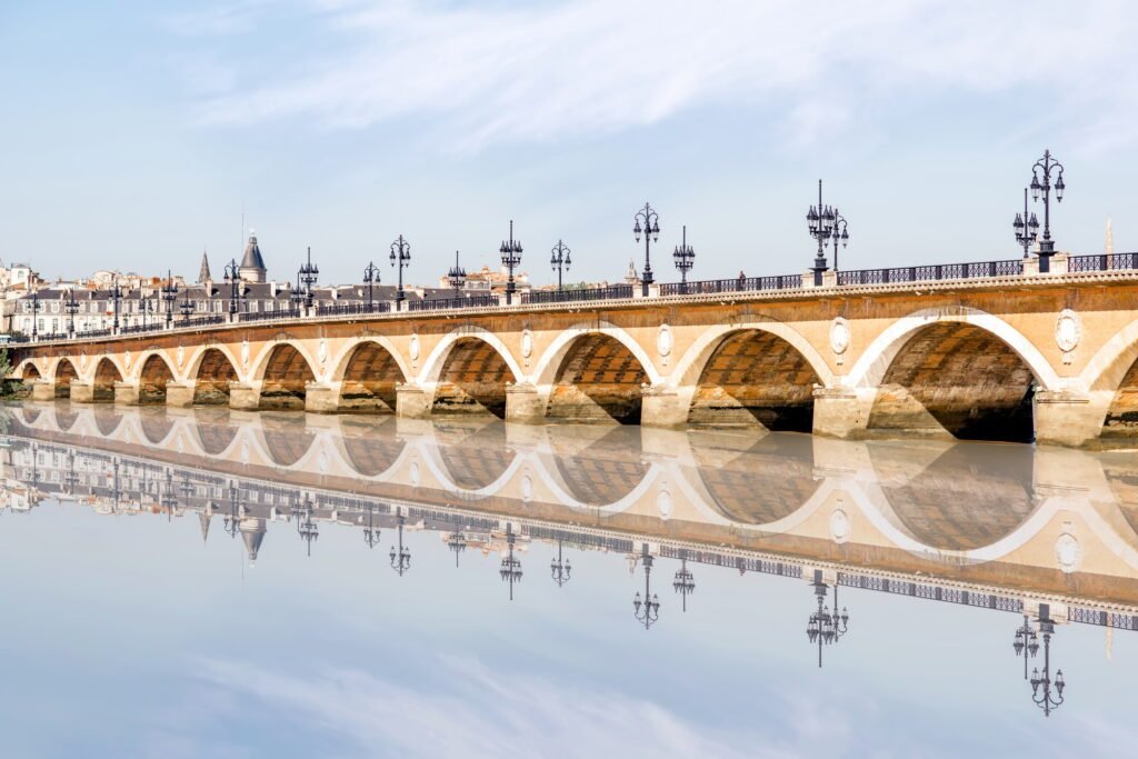 Bordeaux city in France