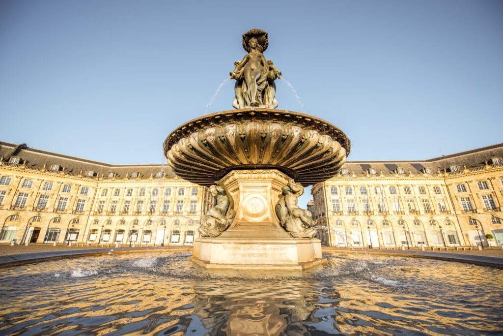 Bordeaux city in France